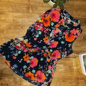 Floral Merona Blouse